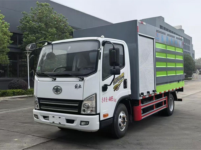 解放12方物料粉碎车