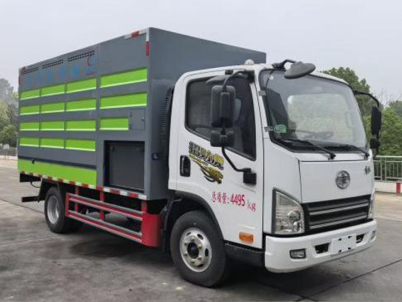 解放12方物料粉碎车